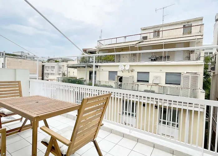 Apartment With Terrace In A Romantic Alley, Plaka